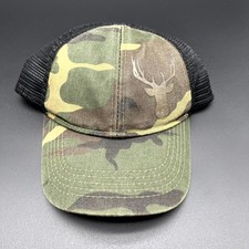John Deere Hat Girl Green Camouflage Trucker Cap Mesh Snapback Embroidery Casual