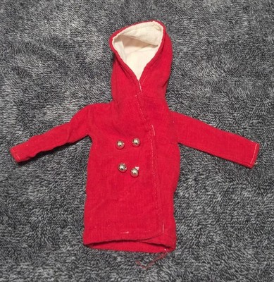 Vintage Tressy Red Velvet Hooded Jacket