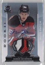2014-15 Upper Deck The Cup Rookie 208/249 Damon Severson #164 Patch Auto 0s3