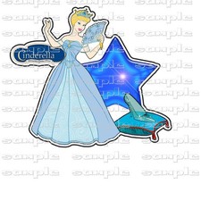 Disney Cinderella ddsk Title Premade Scrapbook Page Paper Piece die cut