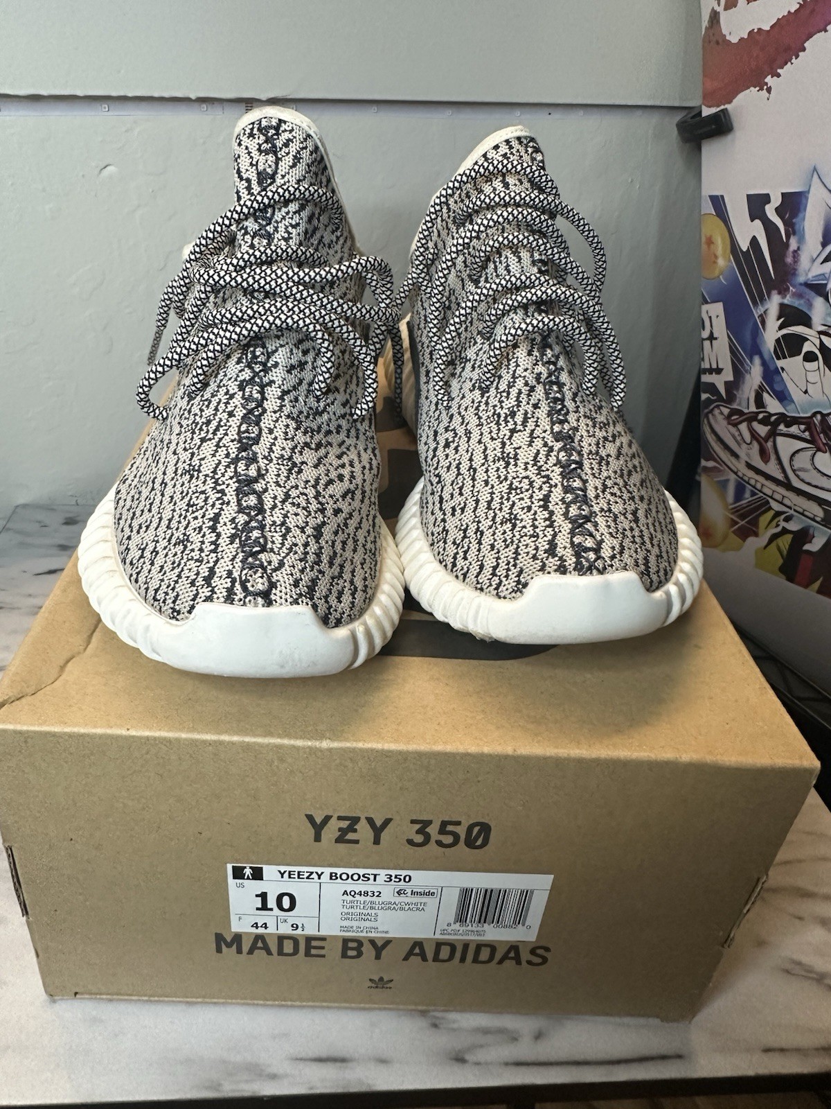 Adidas Yeezy Boost 350 Turtle Dove Size 10 Men’s thumbnail 4