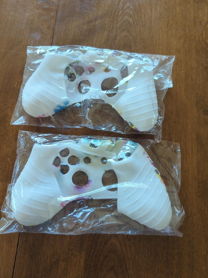 Silicone Rubber Skin Case Cover Xbox One Controller Paint Splatter Nip - Image 3 of 3
