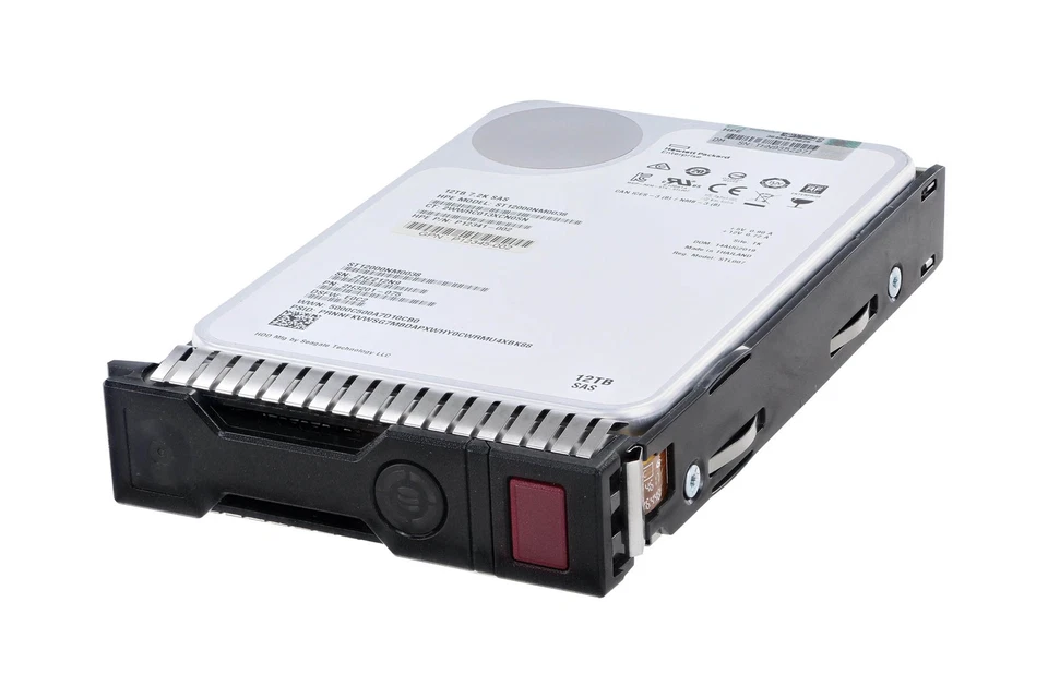 HP 12TB SAS 3.5" 12G Hard Drive P12341-002, ST12000NM0038 | 1 Year Warranty