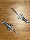 G.I. Joe ARAH 1987 Ice Viper Sai Pair Original Vintage Part