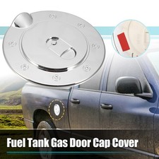 Chrome Plated Fuel Tank Filler Cap Cover Decoration for Dodge for Ram 1500