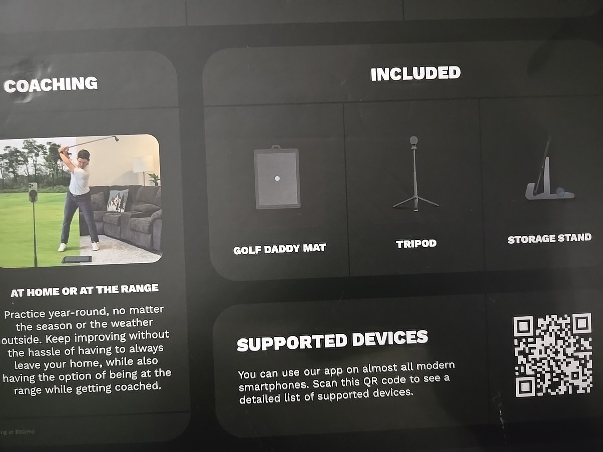 Golf Daddy Edge Simulator (Golf At Home) | eBay