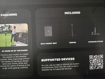 Golf Daddy Edge Simulator (Golf At Home) | eBay