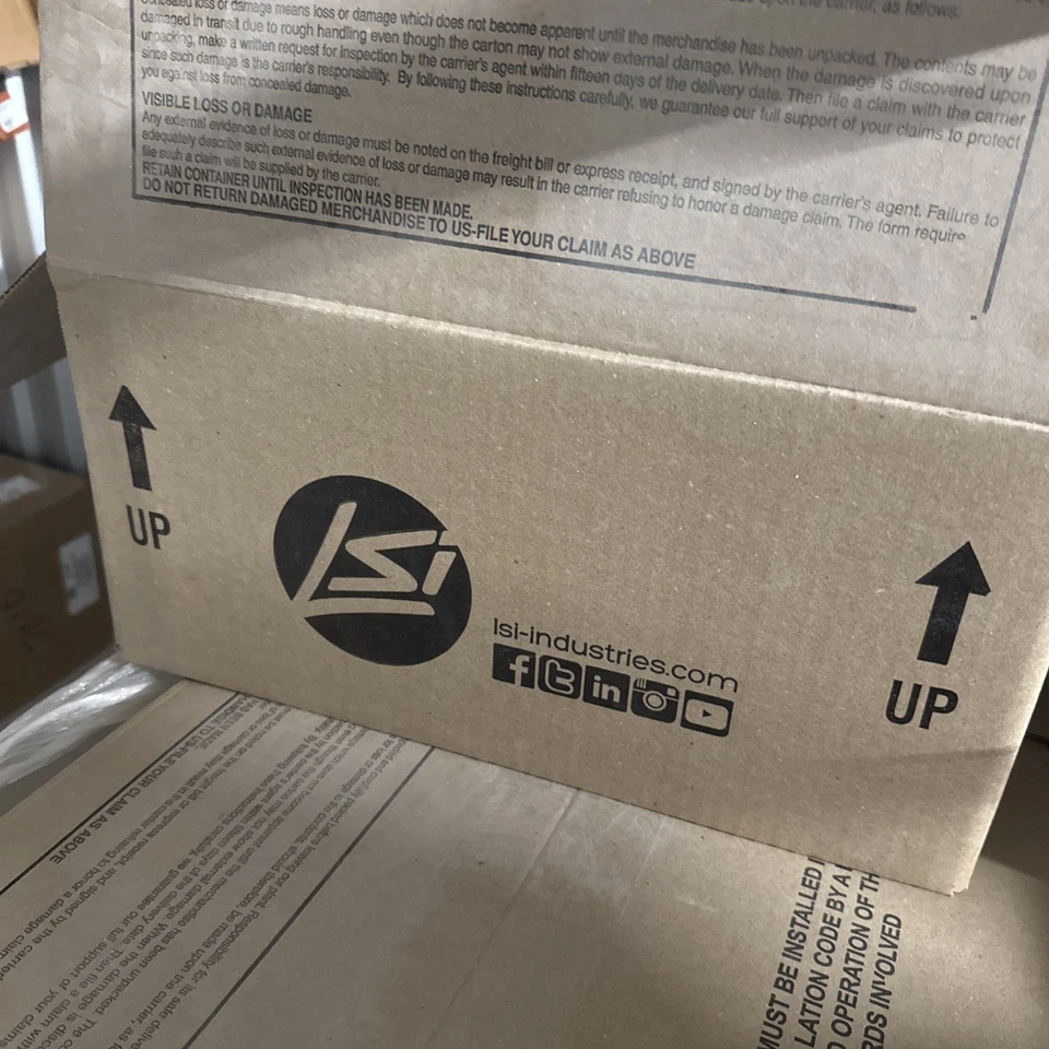 (2) 8” LED Oblea Luz Cuadrada Delgada Blanco Mate Lithonia 264RE2 120-277V 3000K Foto 3 de 3