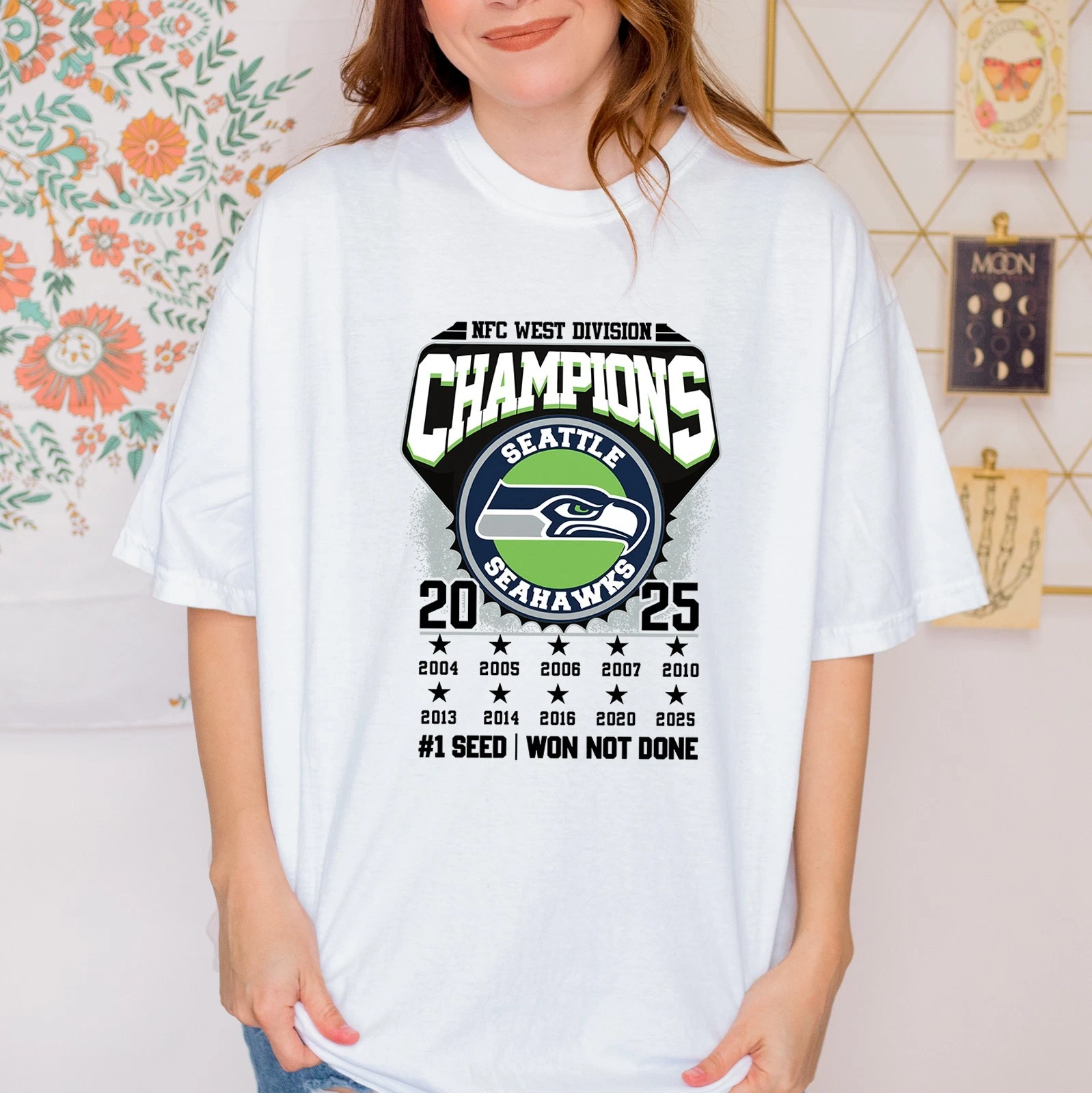 Seahawk.s NFC West Division Champions 2025 TShirt