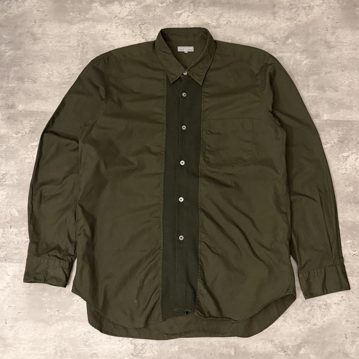 Preços baixos em Camisas Verde Comme Des Garcons para Homens | eBay