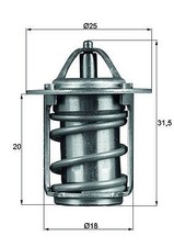 Thermostat Porsche 944