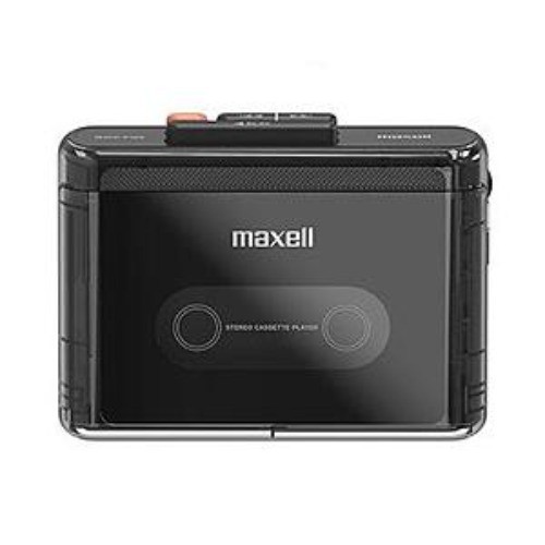 maxell MXCP-P100 Portable Cassette Player Bluetooth Black MXCP