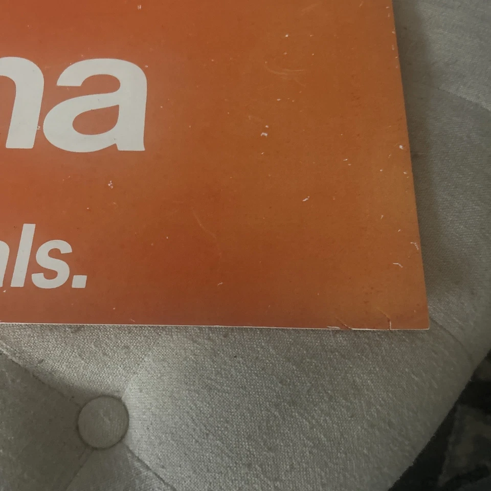 De Colección Husqvarna Sierra de Cadena Plástico Letrero Grande 35 1/2 X 9 Naranja Tienda Hombre Cueva Granero Foto 4 de 4