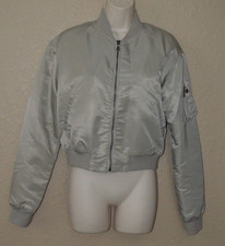 NWT $598 Sz 2/M John Elliott Moon Hunter Cropped Bomber Jacket