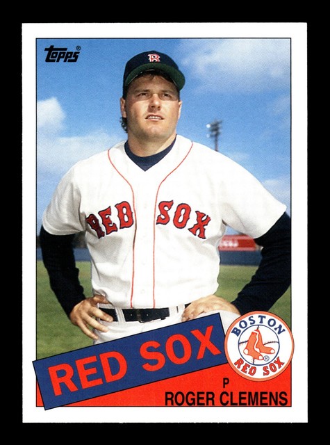 ROGER CLEMENS ⚾ 2006 Topps #181 Rookie of the Week 1985 Design Boston Red Sox