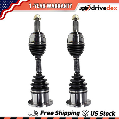 4WD Pair Front CV Axle Shaft for 1997-2001 2002 Ford Expedition F-150 Navigator