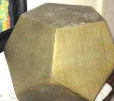 Mixed Hues Brass,Bronze And Copper Table Geometrical Finished In Our Factory 