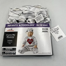 I Love My Mummy Halloween Costume for Infant Size 6-12M by Way to Celebrate New