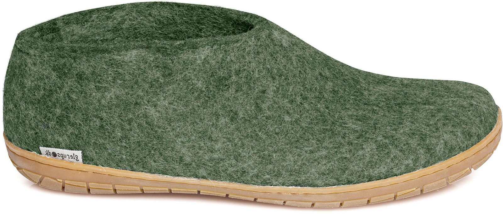 SAOLA Scarpe unisex Glerups in feltro con suola in gomma AR 09 Forest