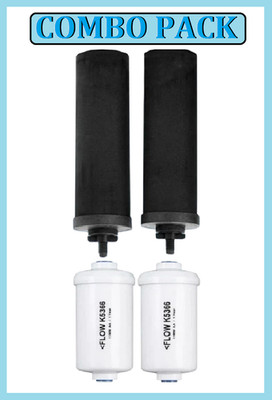 (USA STOCK) Authentic Black Berkey Filters & PF-2 Fluoride Combo Brand New Set