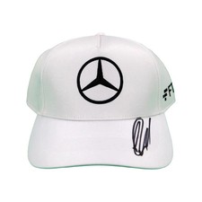 George Russell Signed Mercedes F1 Hat Autographed JSA COA 2