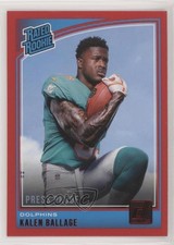 2018 Panini Donruss Rated Rookie Press Proof Red Kalen Ballage #330 0d2