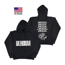 Freeship Radiohead 2025 Tour Black Hoodie Reprint