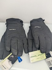 HEAD Unisex Ski Glove with Size Pocket Black Large-2 Pack NEW 