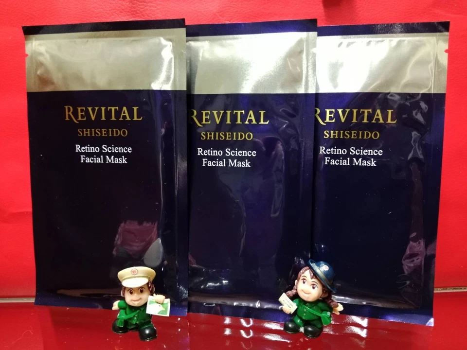 30%OFF! Shiseido REVITAL Retino Science Facial Mask ☾3 PAIRS ☽ Each 18mL NEW P/F - Image 2 of 4