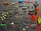 vintage gi joe parts lot accessories weapons