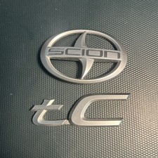 2005-10 Scion Tc Trunk Hatch Emblem Badge Logo Nameplate