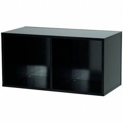 Glorious 12'' Vinyl Record Storage Box 230 (black)