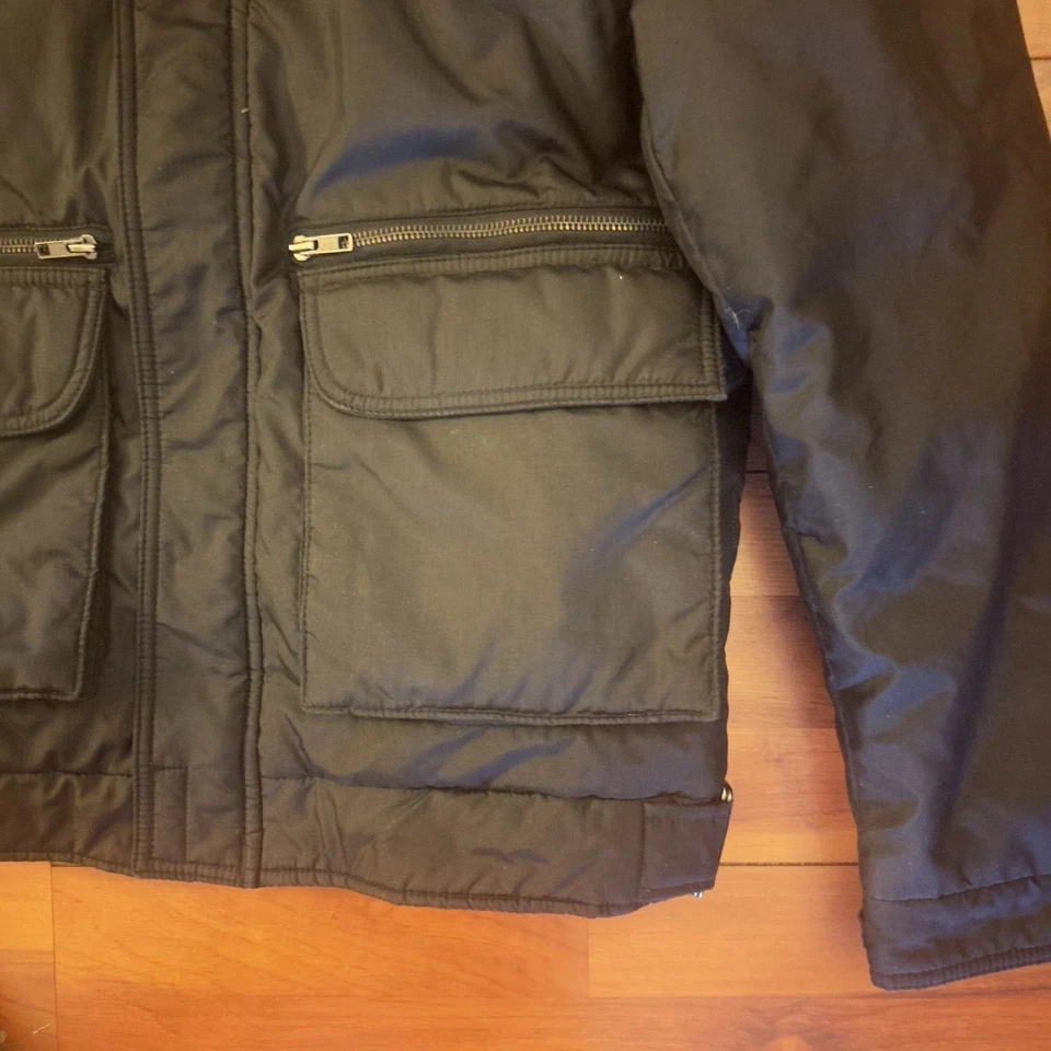 Field & Stream Men's Black Down Filled Jacket Size Medium - Image 2 of 4