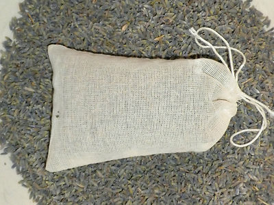 Herbal Lavender Dryer Bags 1 oz. Organic 5 scents Rose, Orange, Rosemary, Mint