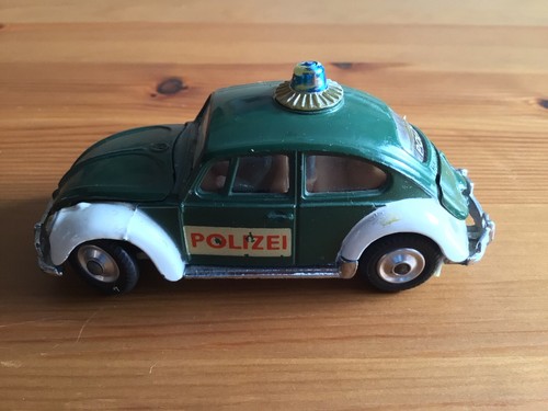 CORGI 492 VOLKSWAGEN BEETLE EUROPEAN POLICE CAR ORIGINAL AND BOXED - Picture 4 of 7
