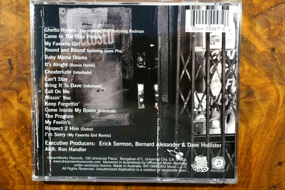 Dave Hollister - Ghetto Hymns - CD, EN MUY BUENA CONDICIÓN Foto 2 de 2