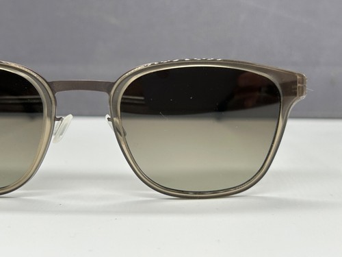 Ic Berlin Sonnenbrille Herren Grau eckig Mr. Bice Groß L XL NP:499€ - Picture 2 of 12