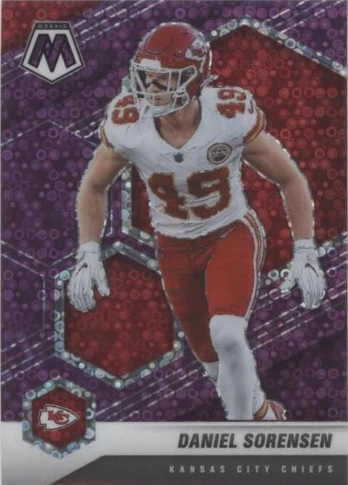 No Huddle Purple Mosaic Prizm