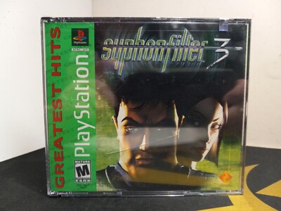 Syphon Filter 3 (Sony PlayStation 1, 2001) PS1 PSX - New/Sealed w/ Case Cracks