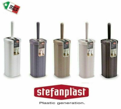 BADEZIMMERBÜRSTE WC BÜRSTENHALTER ELEGANCE STEFANPLAST VERSCHIEDENE FARBEN