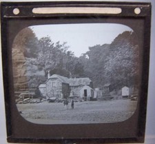 Magic Lantern Slide - Social History Beach House