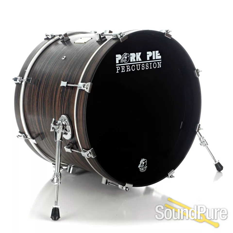 Pork Pie 3pc Maple Drum Set- Macassar Ebony 12/14/20 - Image 2 of 4