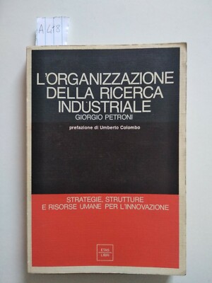 L'organizzazione della ricerca industriale