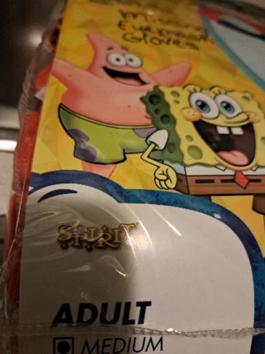 Adulto Bob Esponja Pantalones Cuadrados Disfraz Barnacle Boy TALLA M DEFECTUOSO Foto 2 de 4