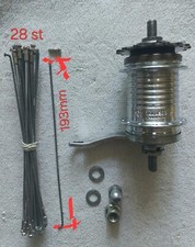 Sachs Torpedo Duomatic Nabe Rücktrittbremse 28 Loch 16 Zahn mit Speicher