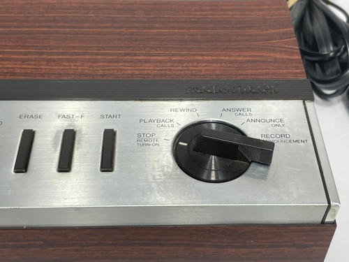 Vintage Radio Shack Duofone TAD311 Dual Cass. Telefon Anrufbeantworter getestet - Bild 3 von 15