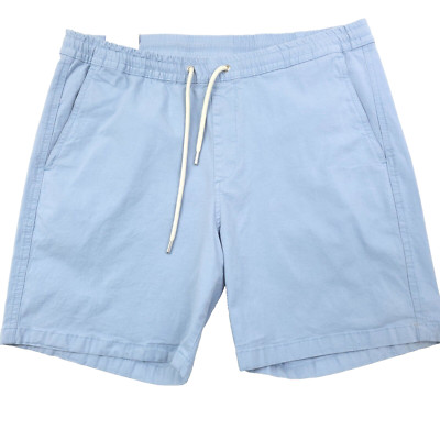 $145 NN07 Gregor Ashley Blue Regular Fit Drawstring Shorts Mens Size XL