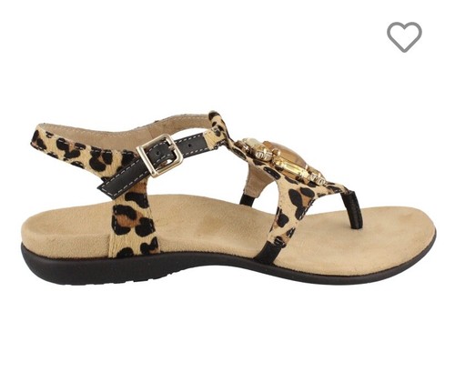 vionic leopard print sandals