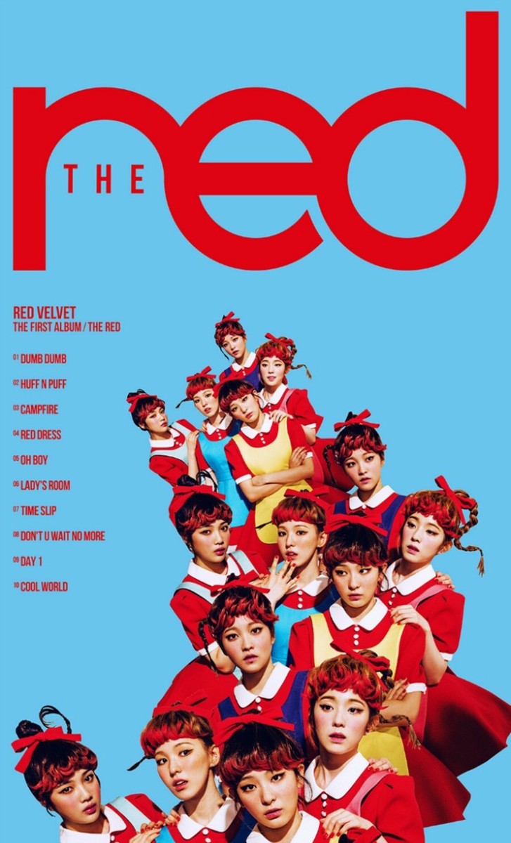 RED VELVET [THE RED] 1st Album RANDOM Ver. CD+Photo Book+Card+GIFT