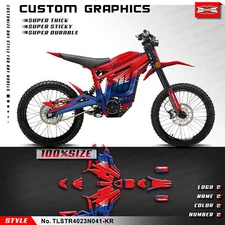 Dirt eBike Graphics Complete Vinyl Stickers Kit for TALARIA Sting R MX L1E SX3 